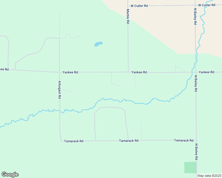 map of restaurants, bars, coffee shops, grocery stores, and more near 16488 Yankee Road in Morley