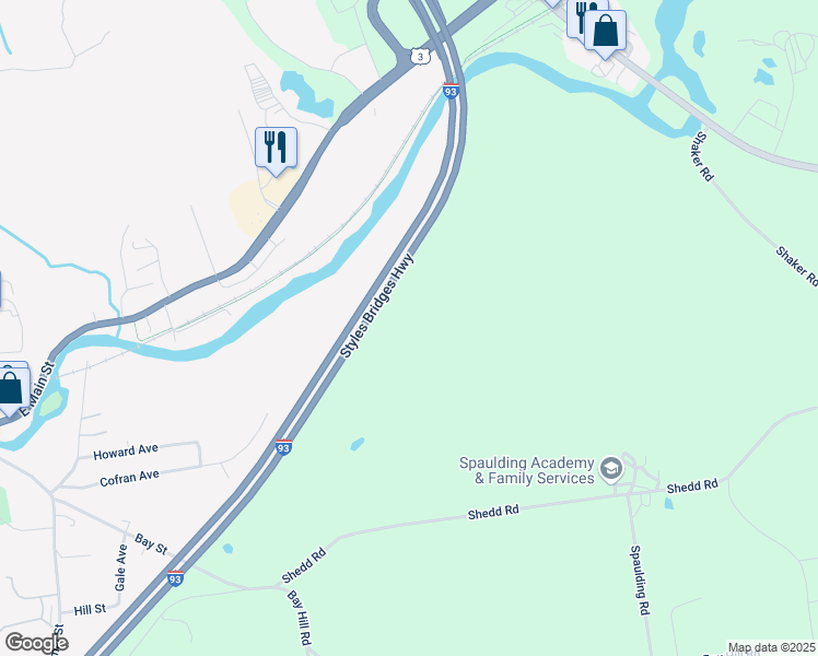 map of restaurants, bars, coffee shops, grocery stores, and more near in Northfield