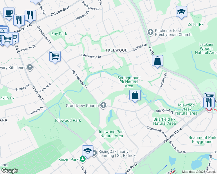 10 Tweedsmuir Court, Kitchener ON Walk Score