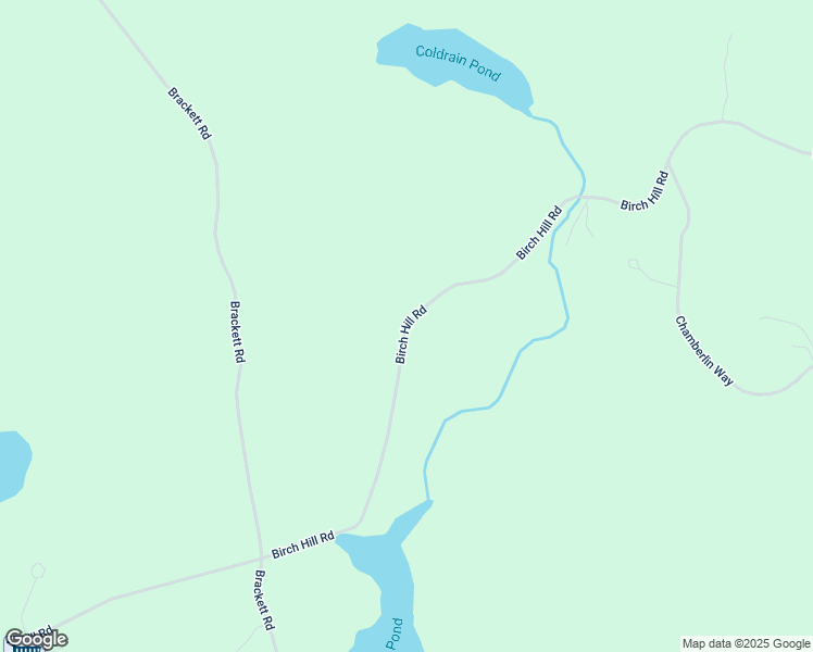 map of restaurants, bars, coffee shops, grocery stores, and more near 129 Birch Hill Road in New Durham