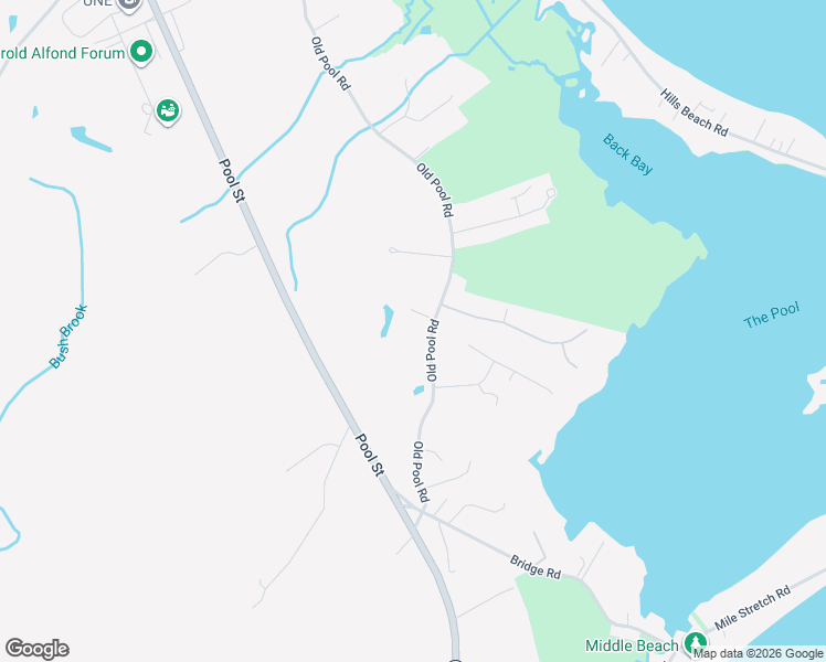 map of restaurants, bars, coffee shops, grocery stores, and more near 86 Old Pool Road in Biddeford