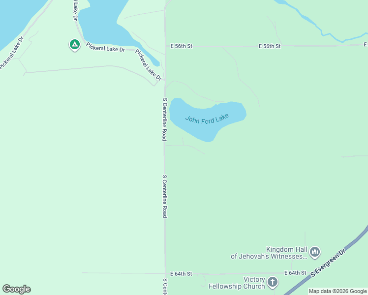 map of restaurants, bars, coffee shops, grocery stores, and more near 92 Centerline Court in Newaygo