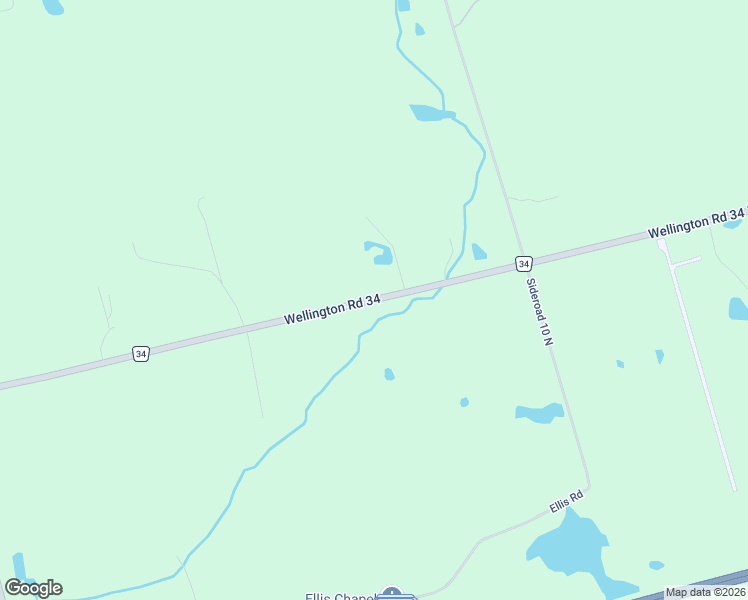 map of restaurants, bars, coffee shops, grocery stores, and more near 6711 Wellington County Road 34 in Cambridge