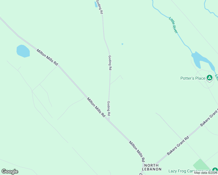 map of restaurants, bars, coffee shops, grocery stores, and more near 54 Goding Road in Lebanon