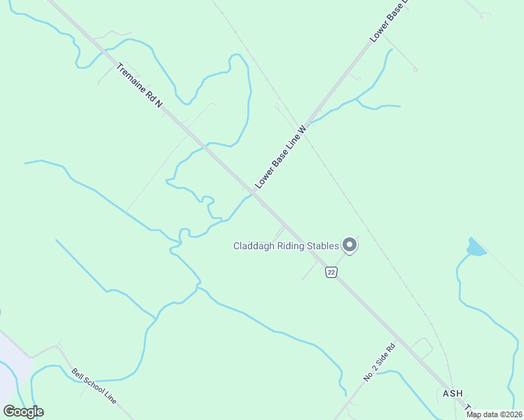 map of restaurants, bars, coffee shops, grocery stores, and more near 4519 Tremaine Road in Milton