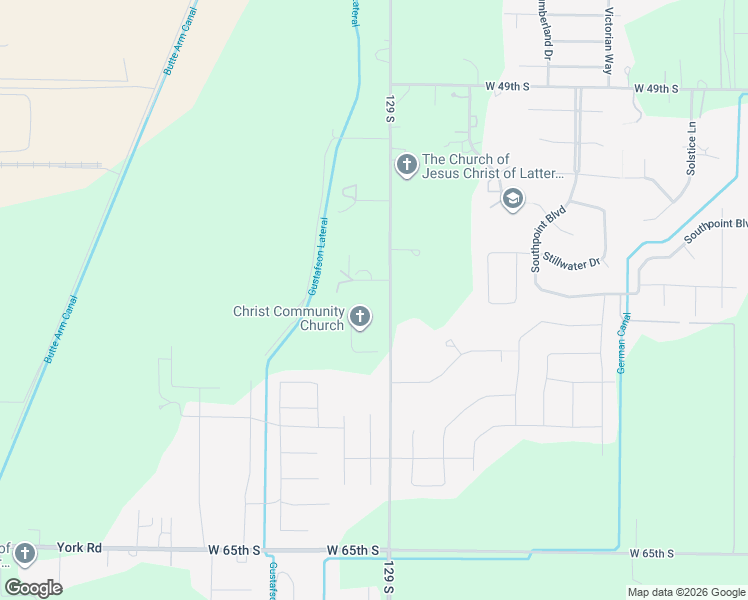 map of restaurants, bars, coffee shops, grocery stores, and more near 543 Copper Creek in Idaho Falls