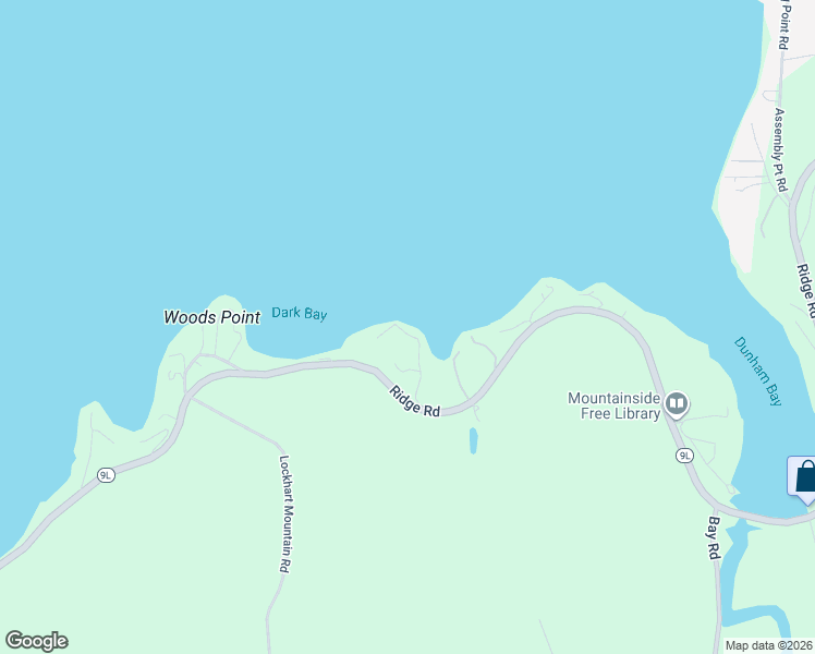 map of restaurants, bars, coffee shops, grocery stores, and more near 40 Dark Bay Lane in Lake George