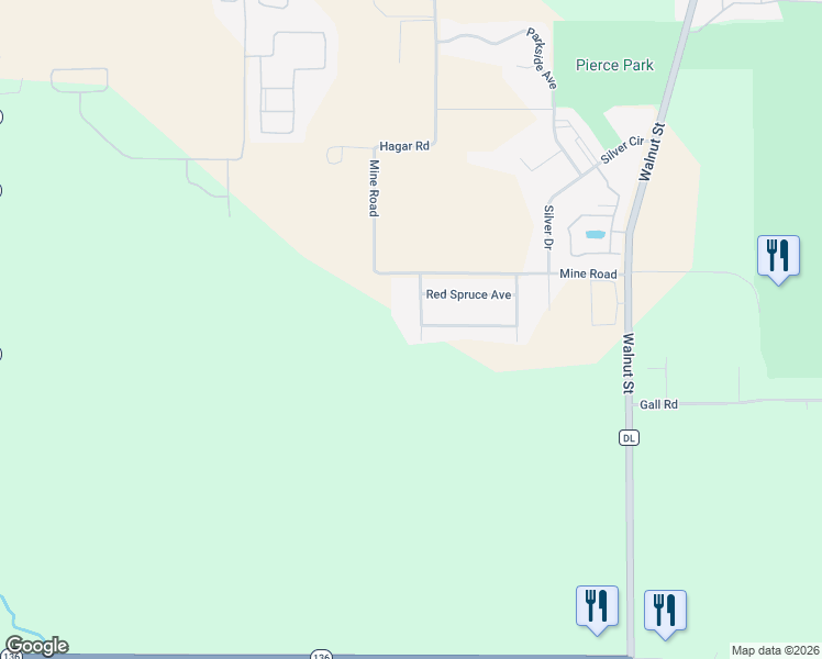 map of restaurants, bars, coffee shops, grocery stores, and more near 1500 Evergreen Drive in Baraboo