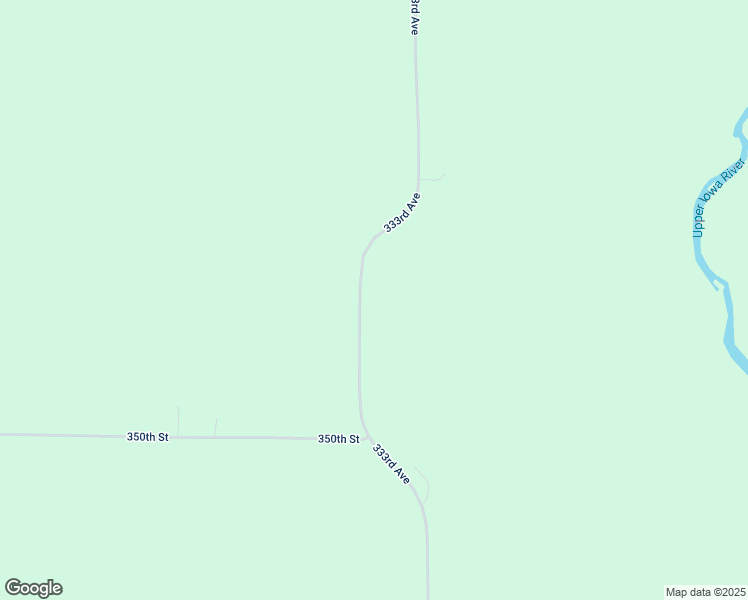 map of restaurants, bars, coffee shops, grocery stores, and more near 3530 333rd Avenue in Cresco