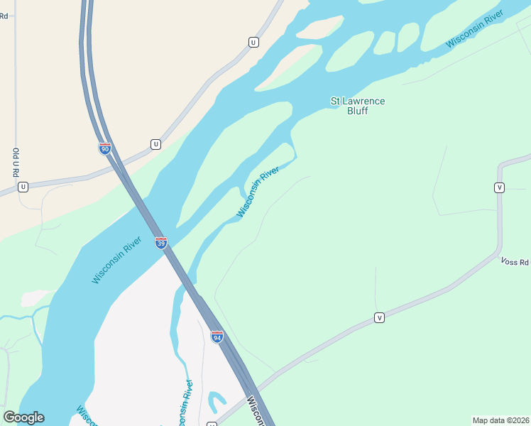 map of restaurants, bars, coffee shops, grocery stores, and more near N4759 Saint Lawrence Bluff Road in Poynette