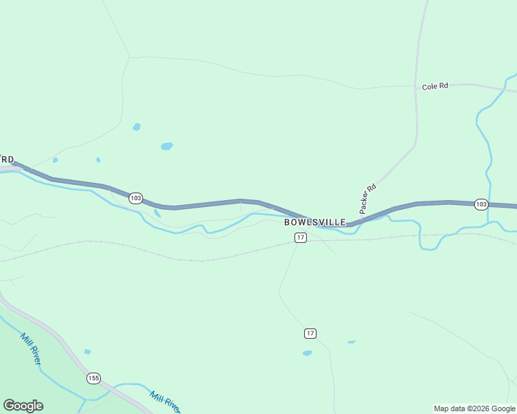 map of restaurants, bars, coffee shops, grocery stores, and more near 1497 Vermont 103 in Mount Holly