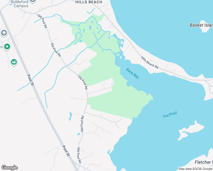 map of restaurants, bars, coffee shops, grocery stores, and more near 2 Dory Lane in Biddeford