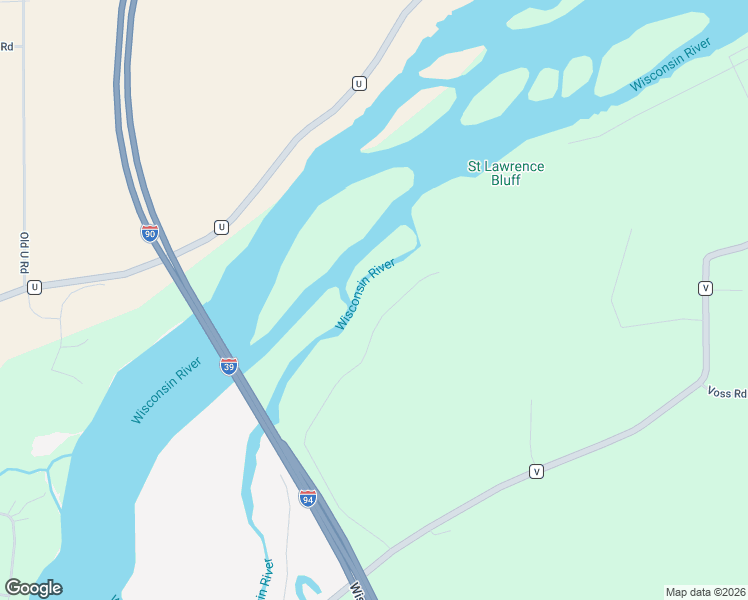 map of restaurants, bars, coffee shops, grocery stores, and more near N4759 Saint Lawrence Bluff Road in Poynette