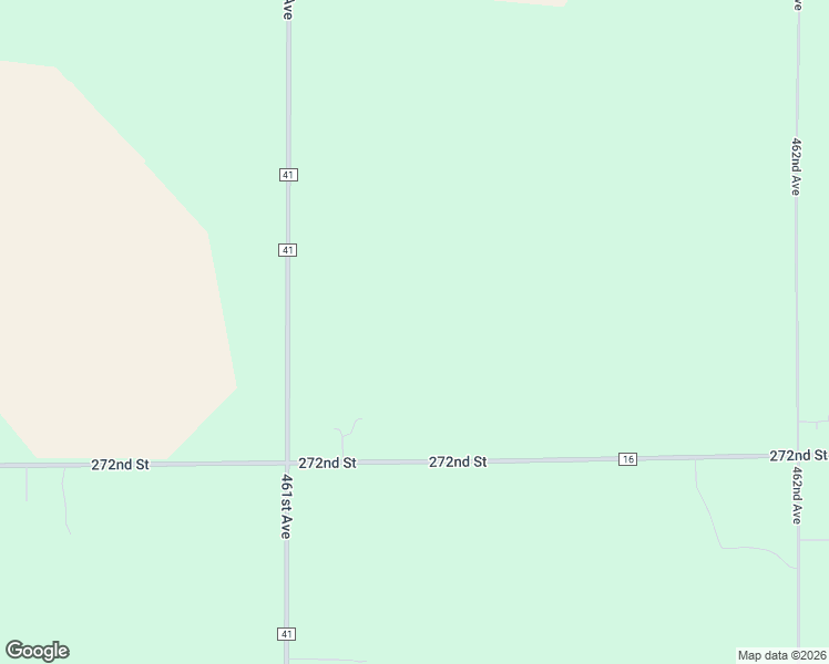 map of restaurants, bars, coffee shops, grocery stores, and more near 46110 272nd Street in Chancellor