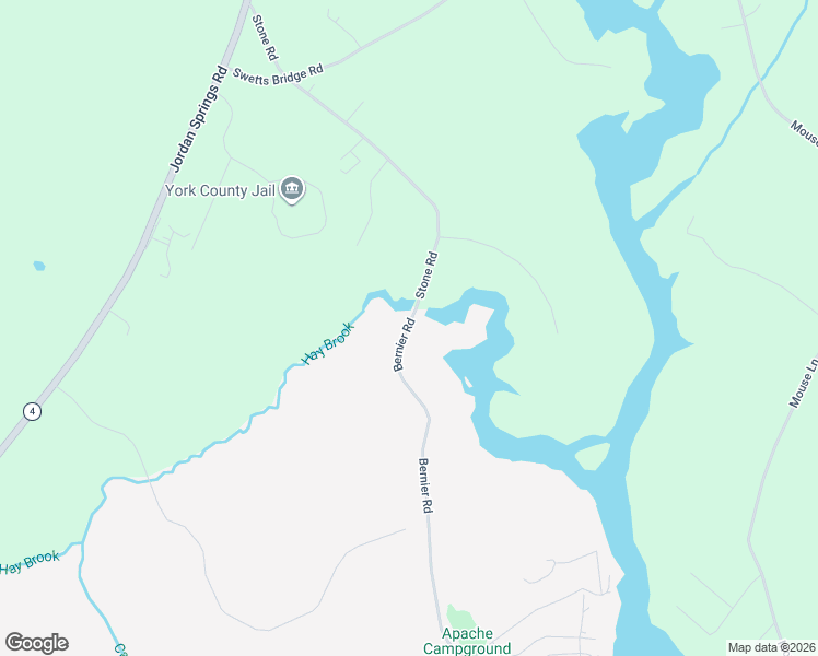 map of restaurants, bars, coffee shops, grocery stores, and more near 298 Bernier Road in Sanford