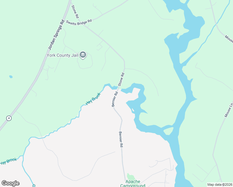 map of restaurants, bars, coffee shops, grocery stores, and more near 298 Bernier Road in Sanford