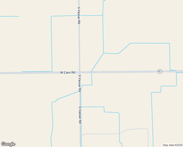 map of restaurants, bars, coffee shops, grocery stores, and more near 5817 West Caro Road in Vassar