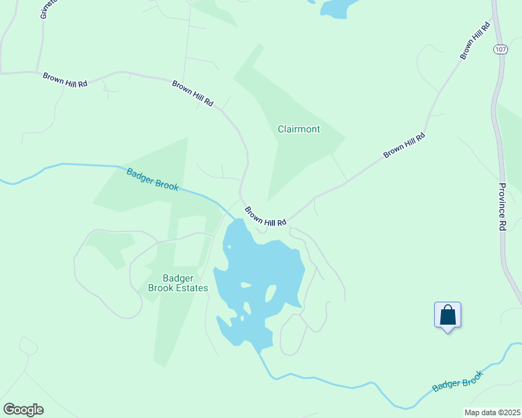 map of restaurants, bars, coffee shops, grocery stores, and more near 399 Brown Hill Road in Belmont