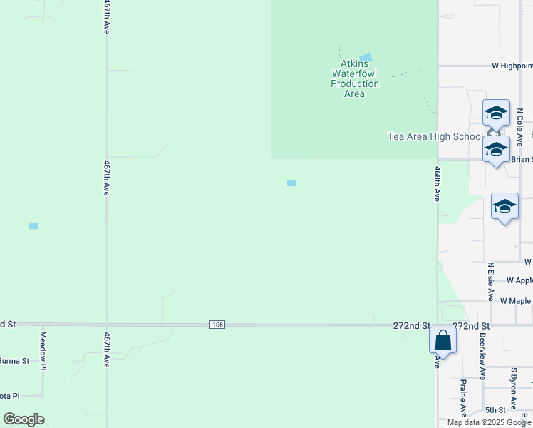 map of restaurants, bars, coffee shops, grocery stores, and more near in Tea