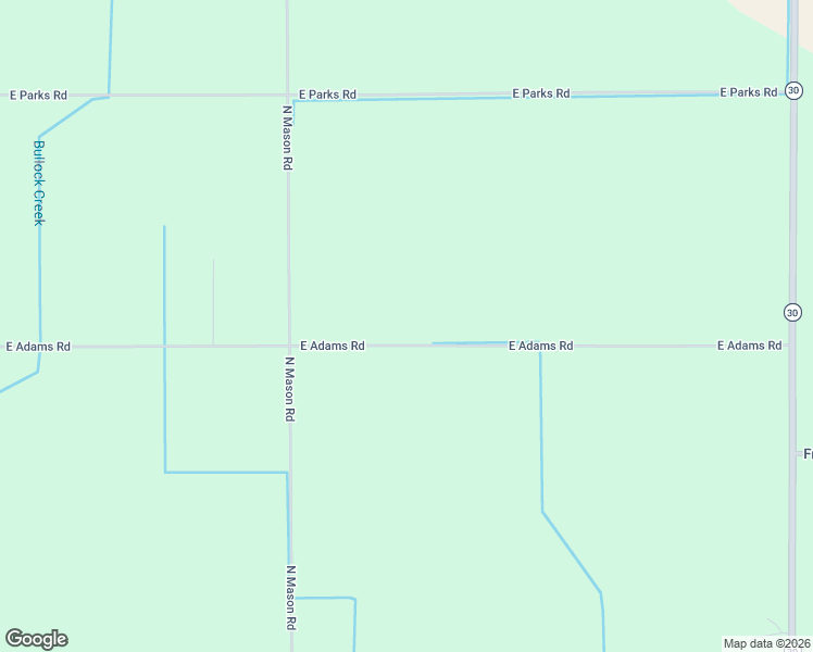 map of restaurants, bars, coffee shops, grocery stores, and more near 11235 East Adams Road in Wheeler