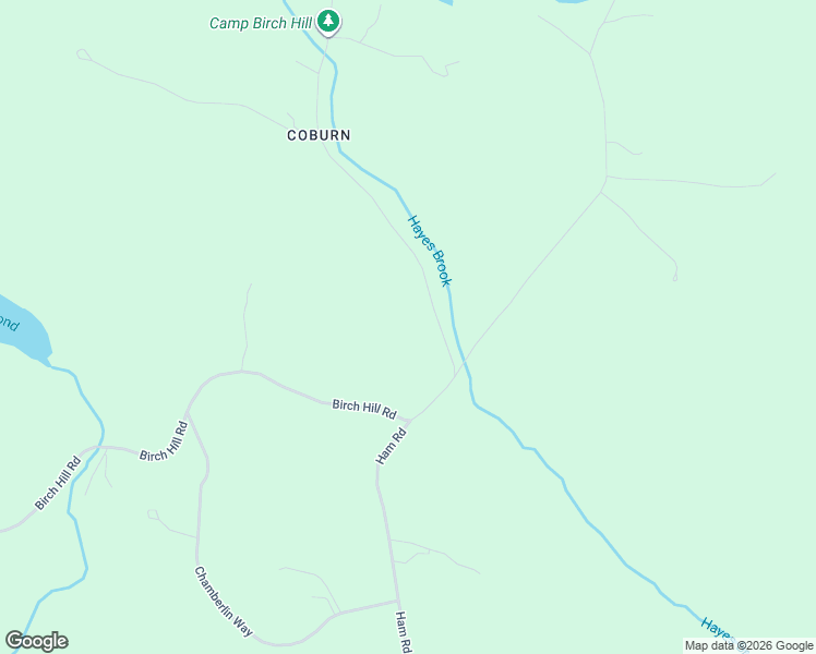 map of restaurants, bars, coffee shops, grocery stores, and more near 268 Birch Hill Road in New Durham