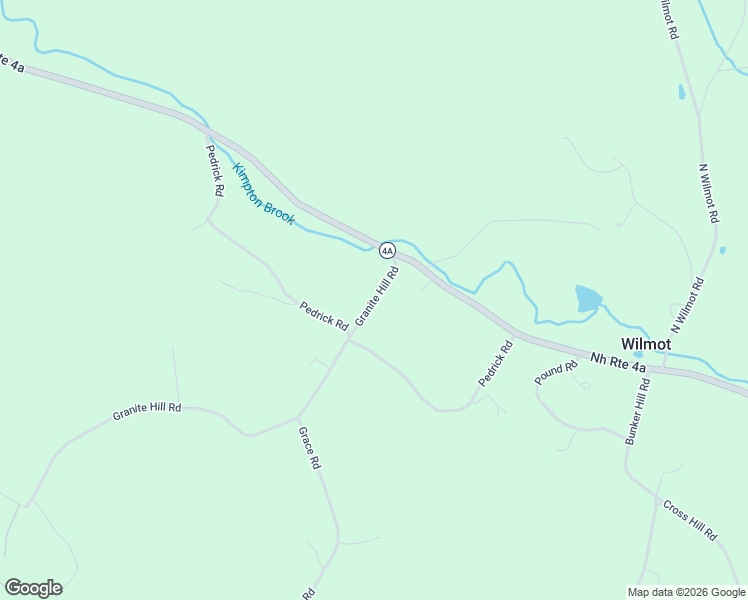 map of restaurants, bars, coffee shops, grocery stores, and more near 233 Granite Hill Rd in Wilmot