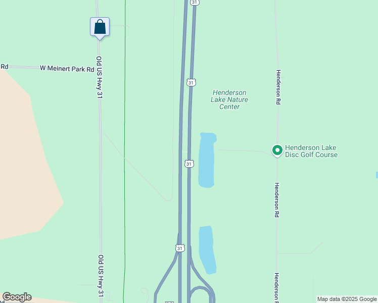 map of restaurants, bars, coffee shops, grocery stores, and more near 10727 U.S. 31 in Montague