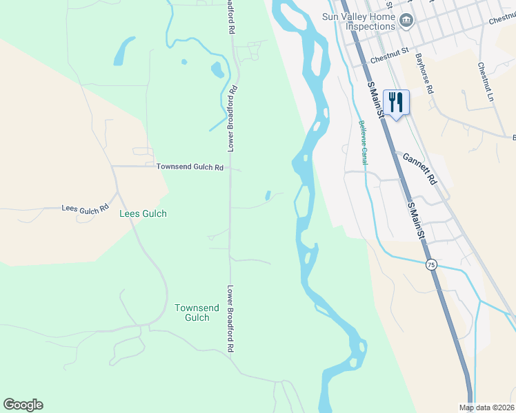 map of restaurants, bars, coffee shops, grocery stores, and more near Camelot Drive in Bellevue