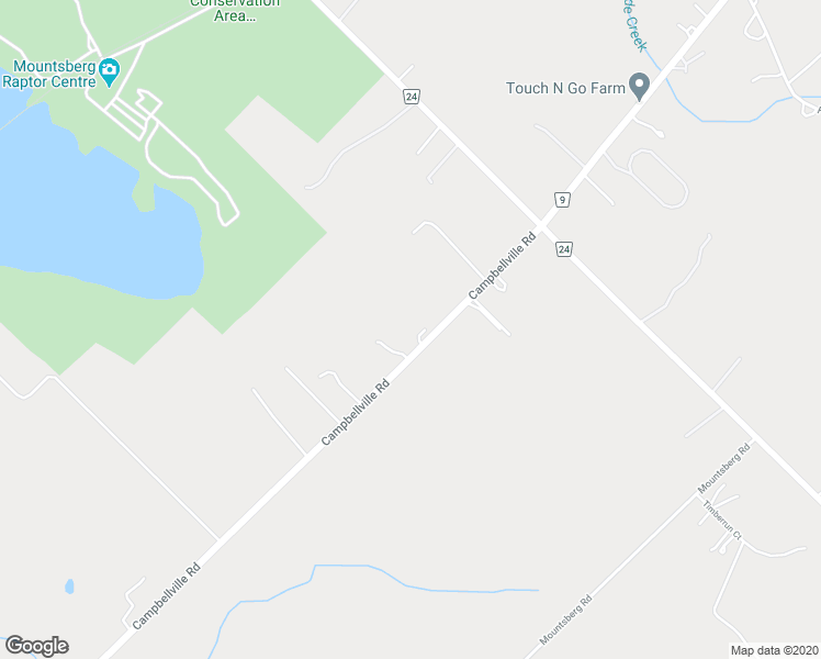 map of restaurants, bars, coffee shops, grocery stores, and more near 529 Campbellville Road in Hamilton