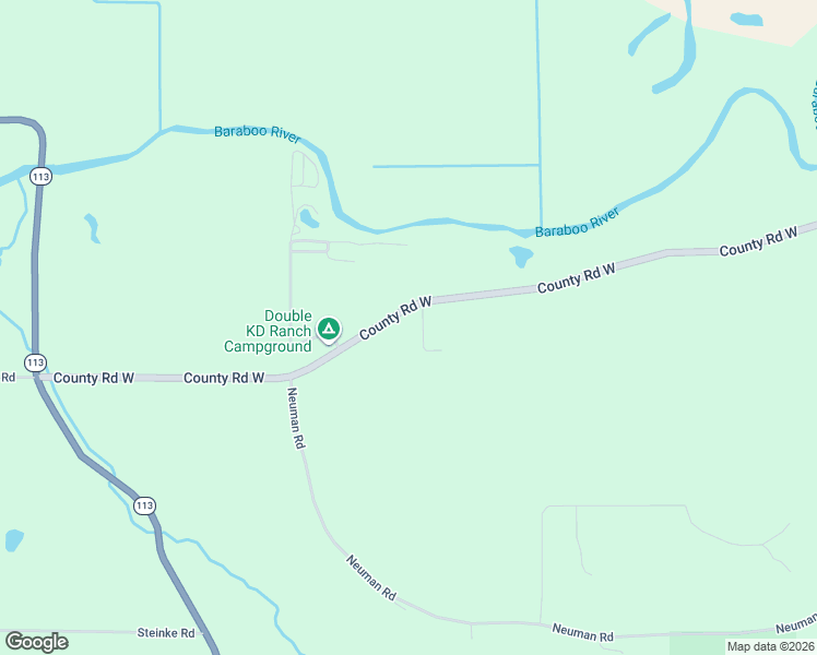 map of restaurants, bars, coffee shops, grocery stores, and more near E12489 County Road West in Baraboo