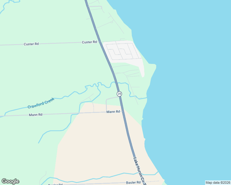 map of restaurants, bars, coffee shops, grocery stores, and more near 7035 Palas Verdes Drive in Port Sanilac