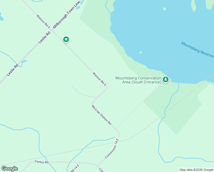 map of restaurants, bars, coffee shops, grocery stores, and more near 4053 Watson Road South in Puslinch