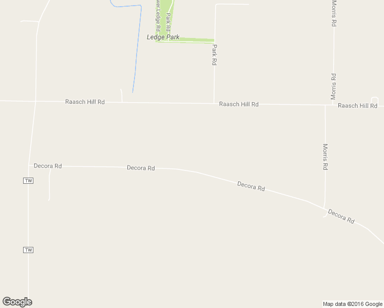 map of restaurants, bars, coffee shops, grocery stores, and more near W3730 Decora Road in Horicon