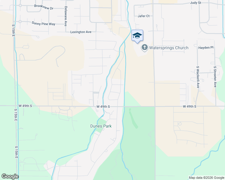 map of restaurants, bars, coffee shops, grocery stores, and more near 4715 Greystone Ln in Idaho Falls