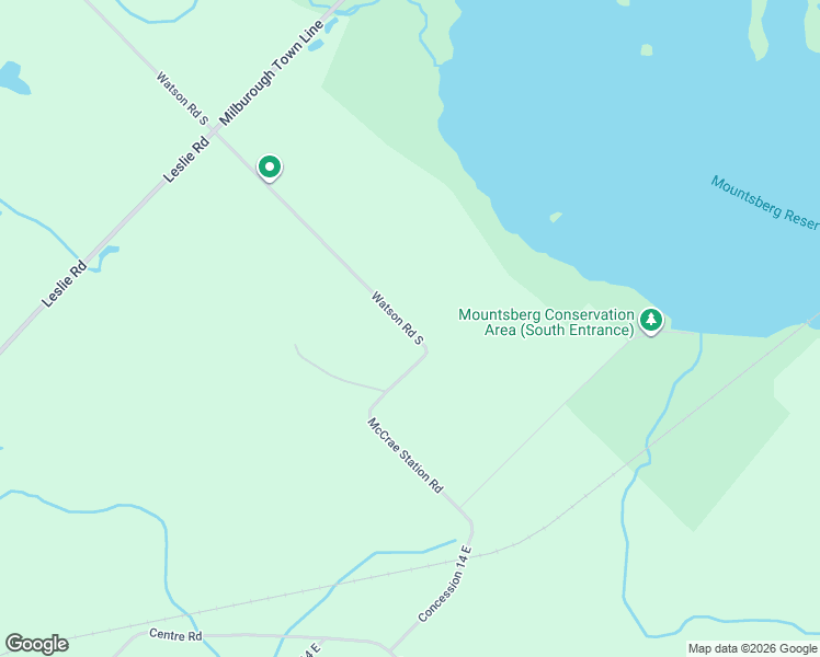 map of restaurants, bars, coffee shops, grocery stores, and more near 4053 Watson Road South in Puslinch