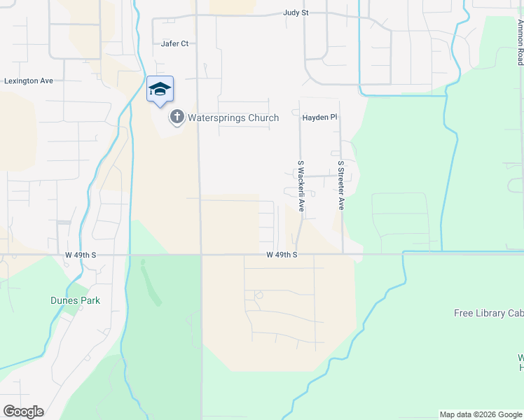 map of restaurants, bars, coffee shops, grocery stores, and more near 1740 East 17th Street in Idaho Falls