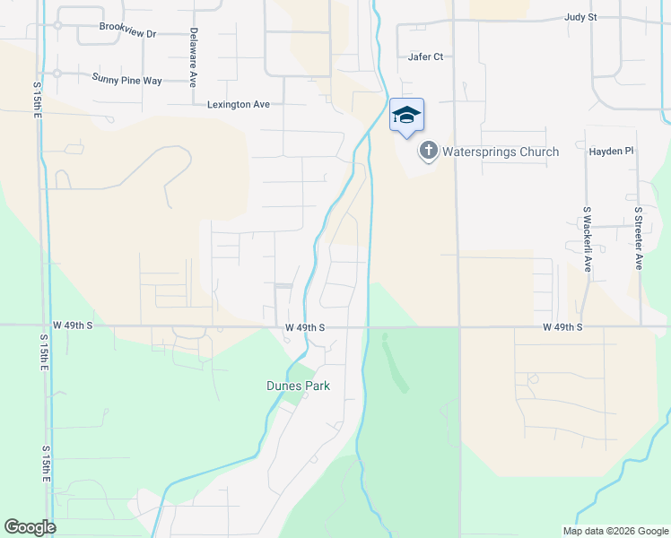 map of restaurants, bars, coffee shops, grocery stores, and more near 4715 Greystone Ln in Idaho Falls