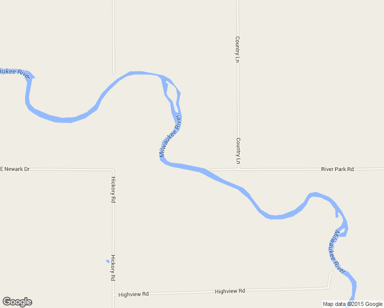 map of restaurants, bars, coffee shops, grocery stores, and more near W4930 River Park Road in Saukville