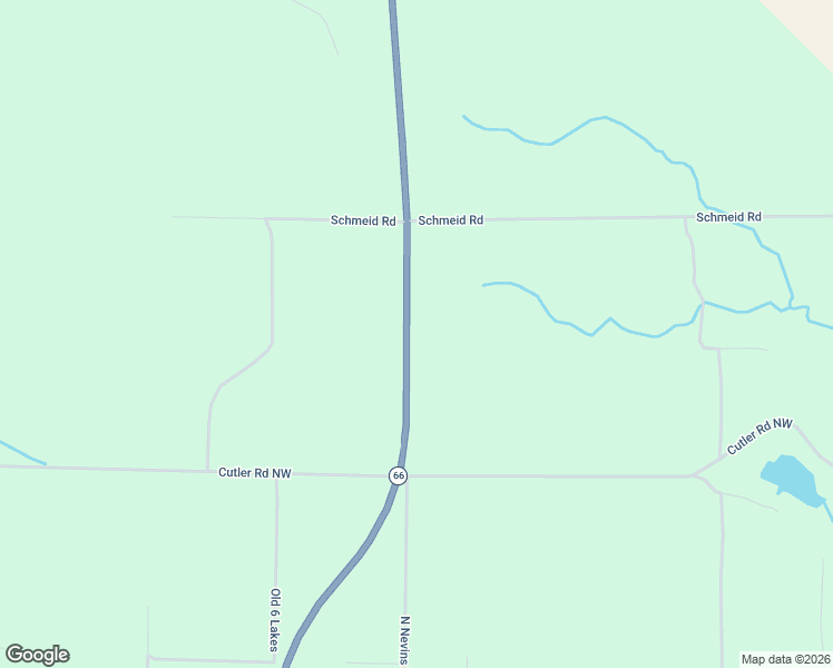 map of restaurants, bars, coffee shops, grocery stores, and more near 11300 6 Lakes Road in Six Lakes