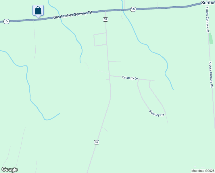 map of restaurants, bars, coffee shops, grocery stores, and more near 1347 County Route 53 in Oswego