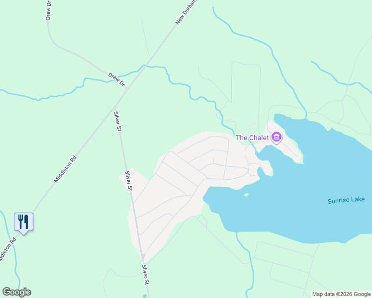 map of restaurants, bars, coffee shops, grocery stores, and more near 5 Pine Road in Middleton