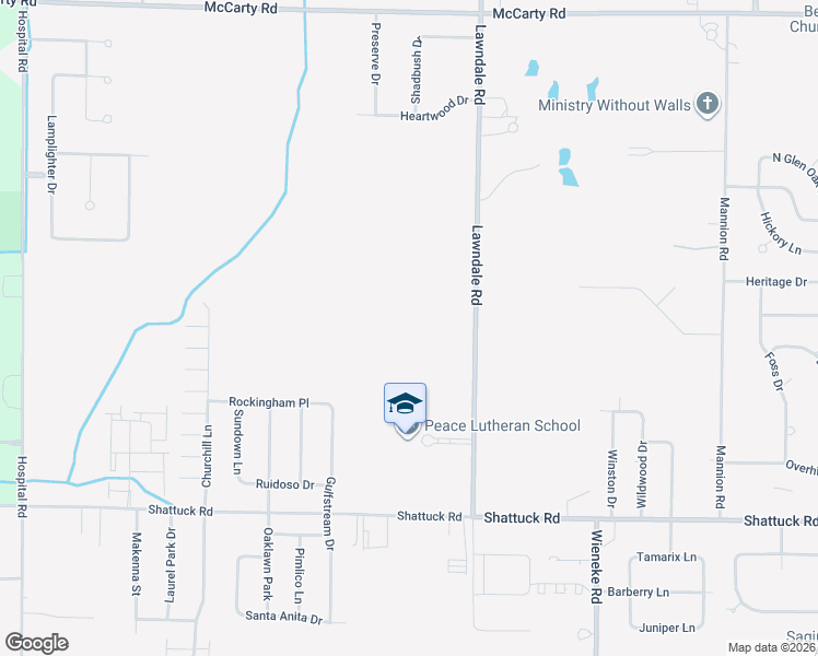 map of restaurants, bars, coffee shops, grocery stores, and more near 3385 Lawndale Road in Saginaw