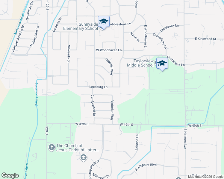 map of restaurants, bars, coffee shops, grocery stores, and more near 4400-4442 Stonebrook Lane in Idaho Falls