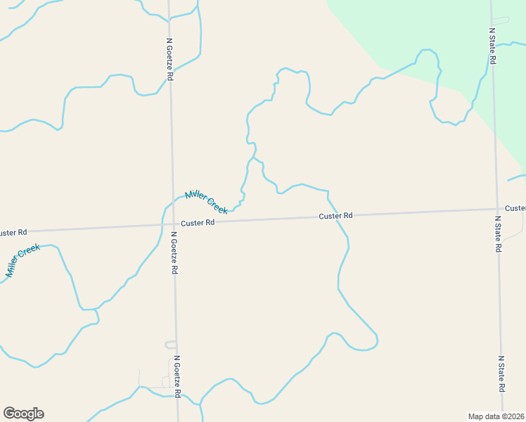 map of restaurants, bars, coffee shops, grocery stores, and more near 5134 Custer Road in Carsonville