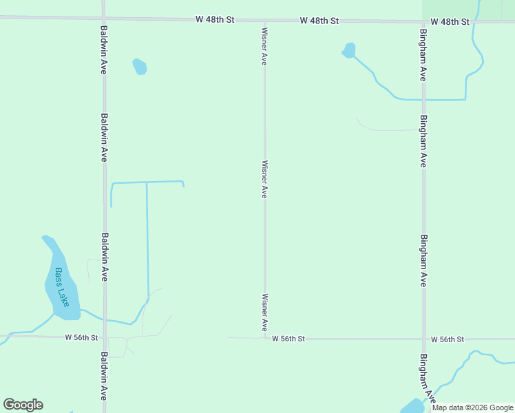 map of restaurants, bars, coffee shops, grocery stores, and more near 5293 Wisner Avenue in Newaygo