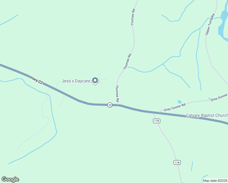 map of restaurants, bars, coffee shops, grocery stores, and more near 23 Thomas Road in Comstock