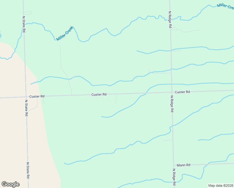 map of restaurants, bars, coffee shops, grocery stores, and more near 5803 Custer Road in Carsonville