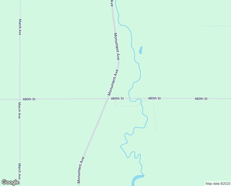 map of restaurants, bars, coffee shops, grocery stores, and more near 2275 480th Street in Stacyville