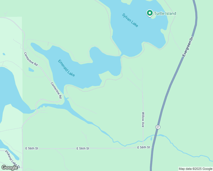 map of restaurants, bars, coffee shops, grocery stores, and more near 572 Emerald Drive in Newaygo