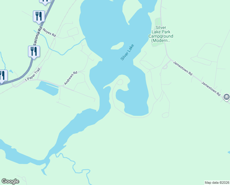 map of restaurants, bars, coffee shops, grocery stores, and more near 167 Gardners Grove Road in Belmont